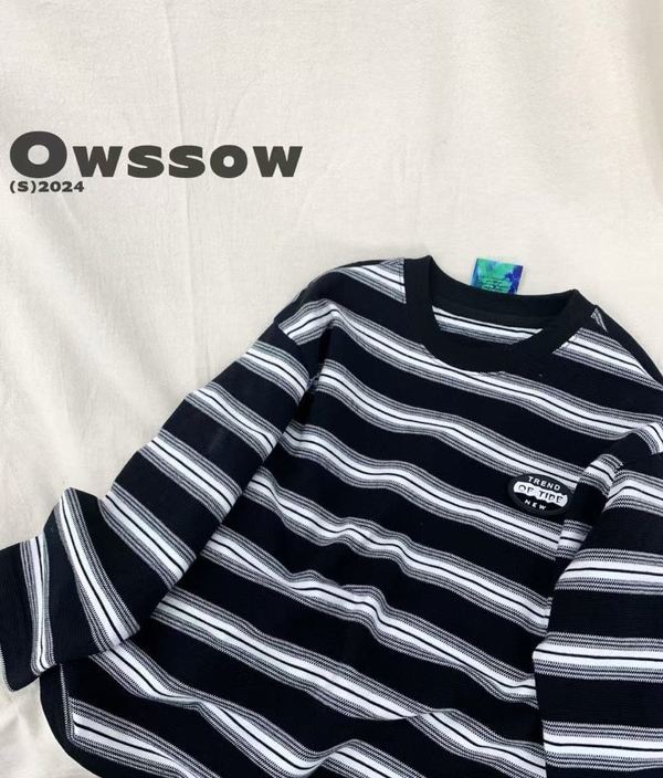 Wide Stripe Sweatshirt