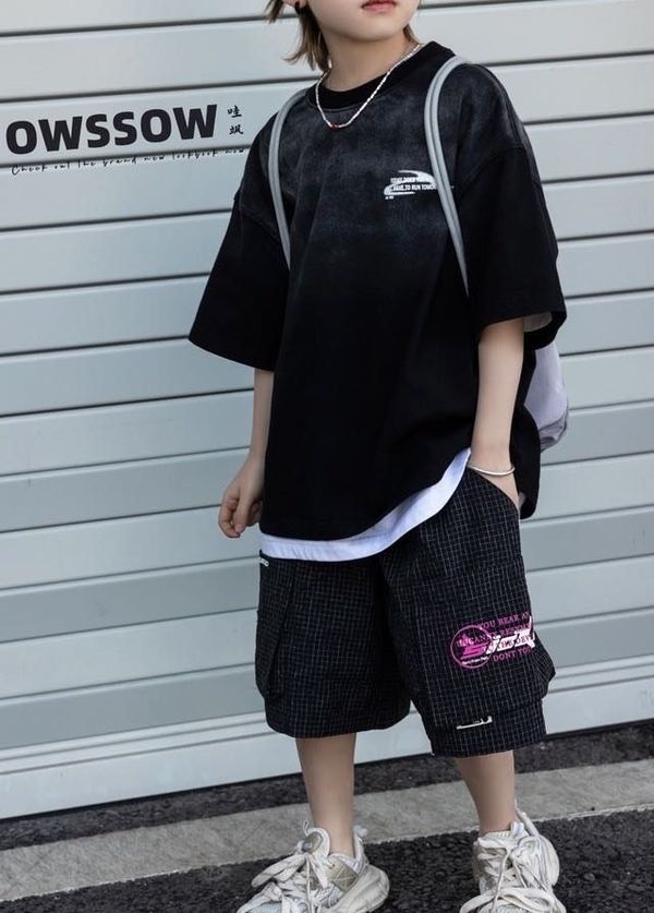 Black Washed Graphic Tee