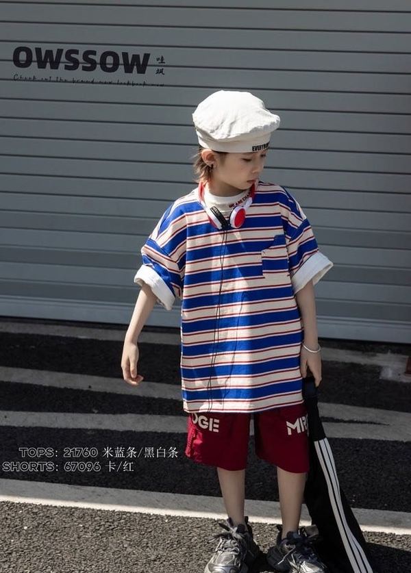 Stripe Pocket Tee