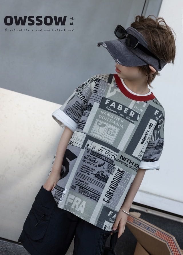 Black Cargo Shorts, Black, kids, photo 5 of 6