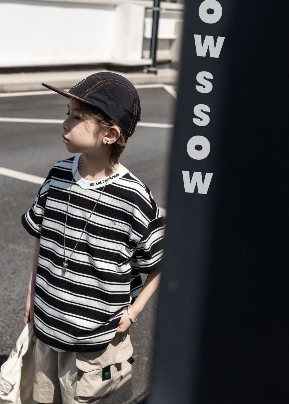 Stone Cargo Shorts, Stone, kids, photo 4 of 6