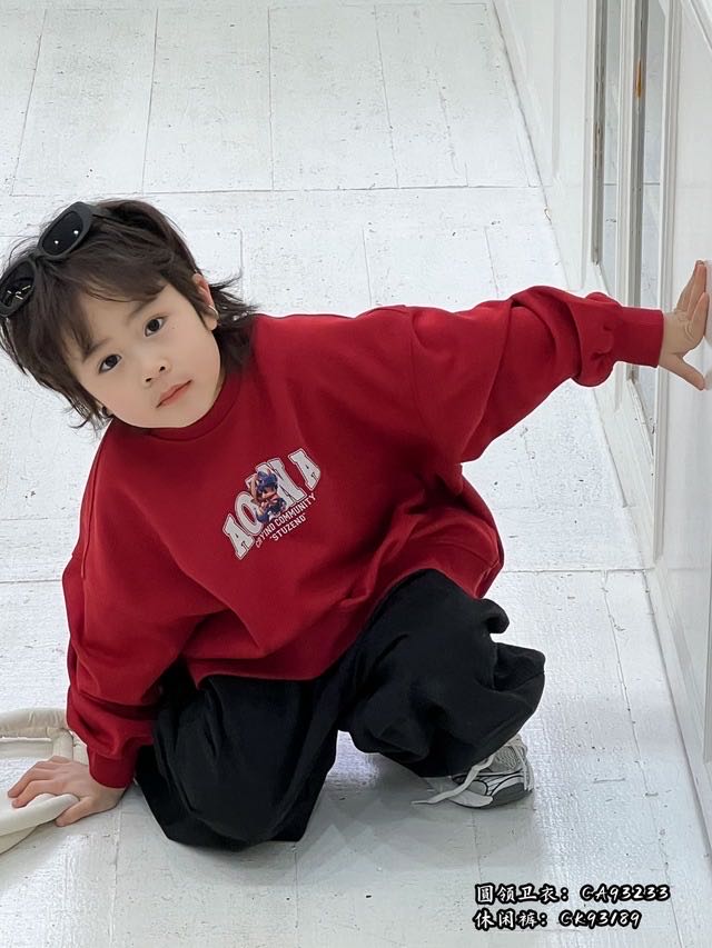 Red Dragon Graphic Sweatshirt, Red, kids, photo 4 of 5