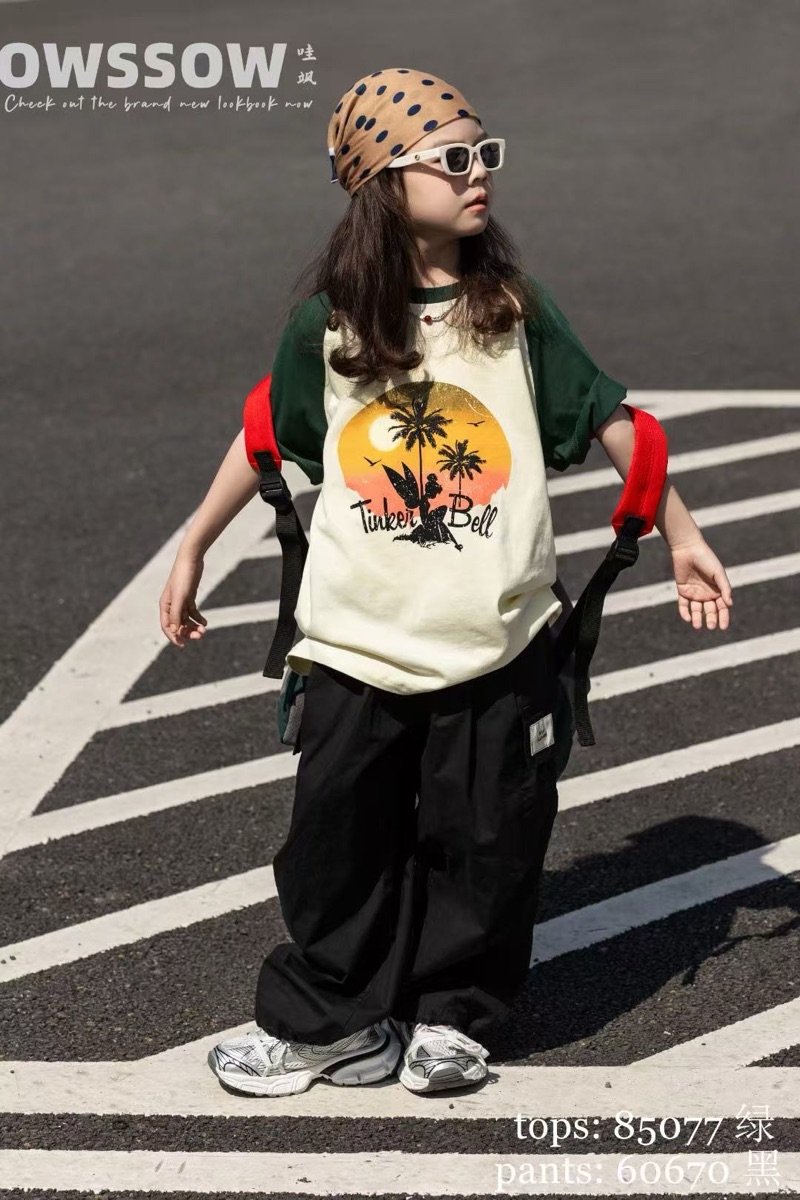 Black Parachute Cargo Pants, Black, kids, photo 5 of 10