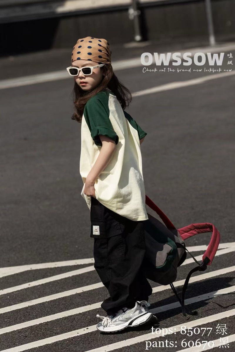 Black Parachute Cargo Pants, Black, kids, photo 6 of 10