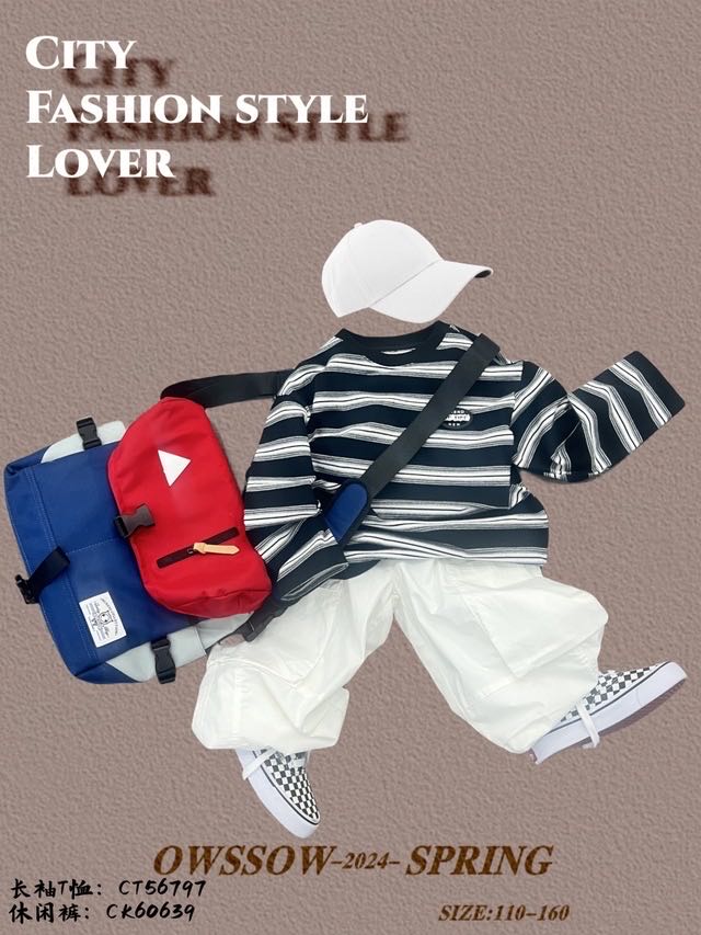 Cream Cargo Pants, Cream, kids, photo 3 of 5