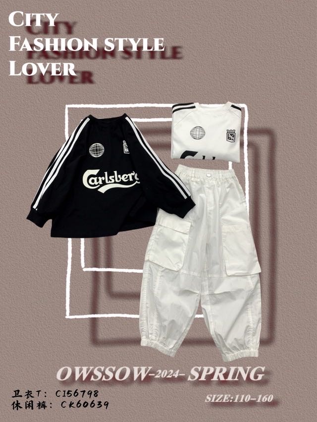 Cream Cargo Pants, Cream, kids, photo 4 of 5