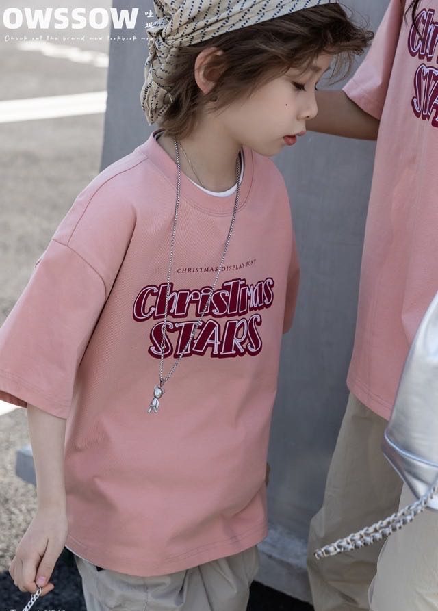 Pink Slogan Tee