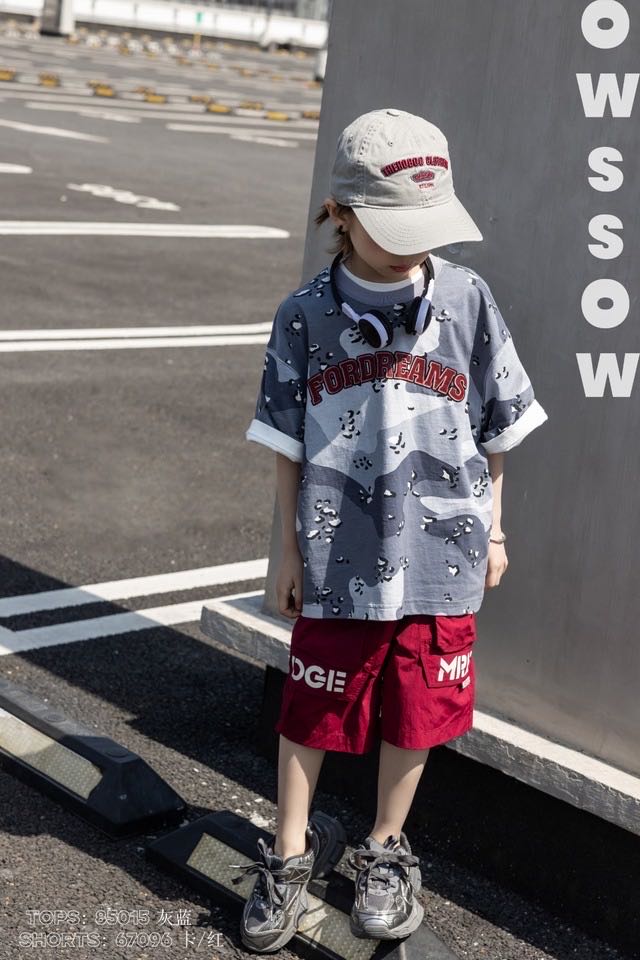 Grey Printed Tee